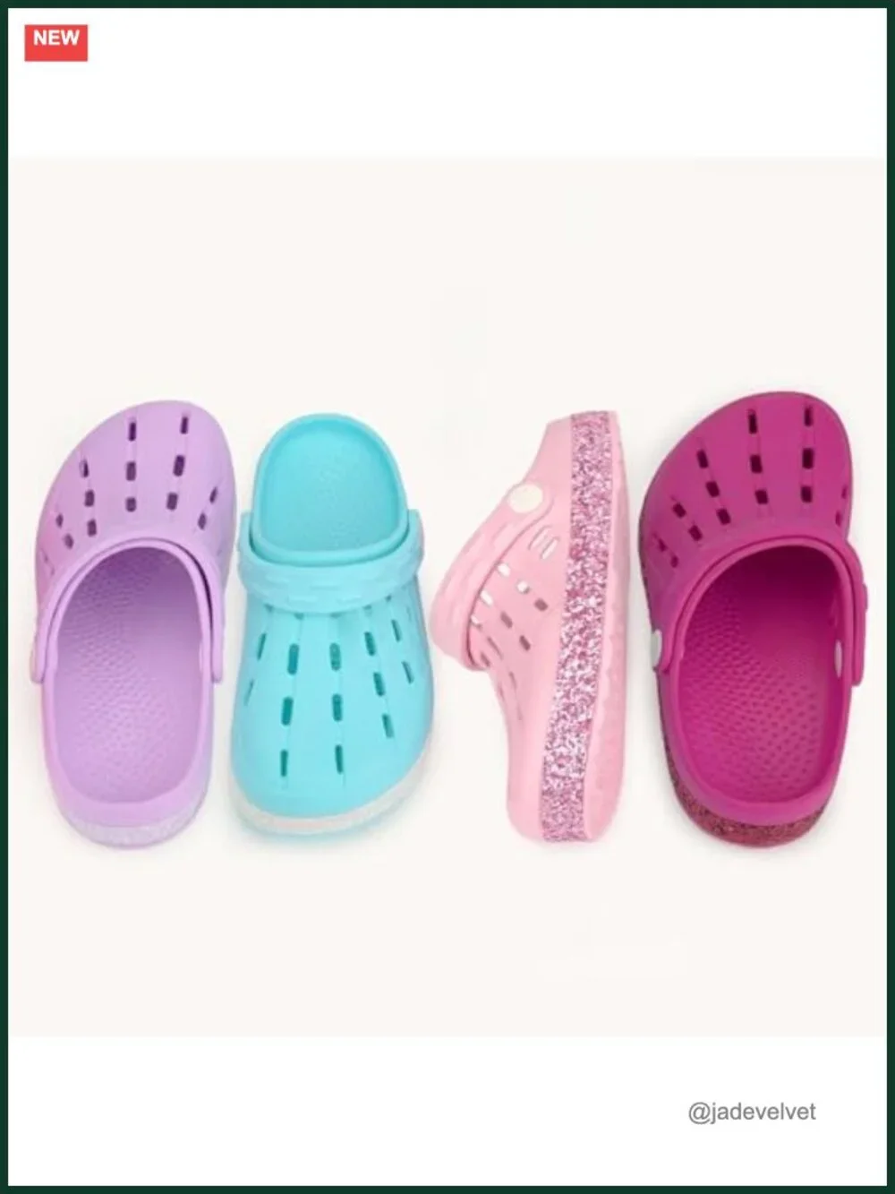 Kids Garden Clogs with Adjustable Heel Strap Lightweight EVA Waterproof Slip On
